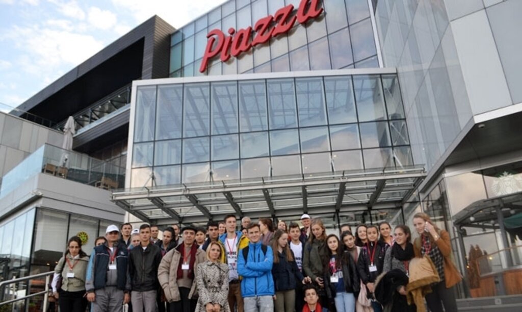 Avrupalı Öğrenciler Samsun Piazza AVYM'de