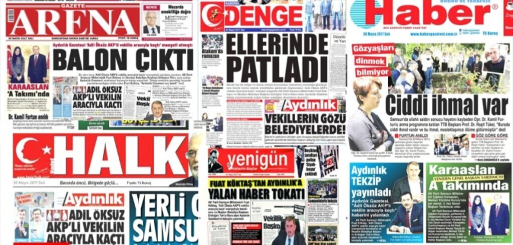 Aydınlık Gazetesi'nin yalanını manşetten duyurdular
