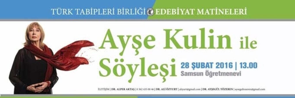 Ayşe Kulin’le Yedi Kentte, Yedi Matine, Samsun’da