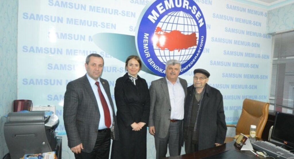 Ayşe Vuraloğlu Memur-Sen'i ziyaret etti