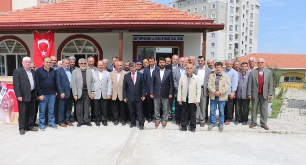 Bafra TOKİ konutlarında halk kütüphanesi açılışı yapıldı