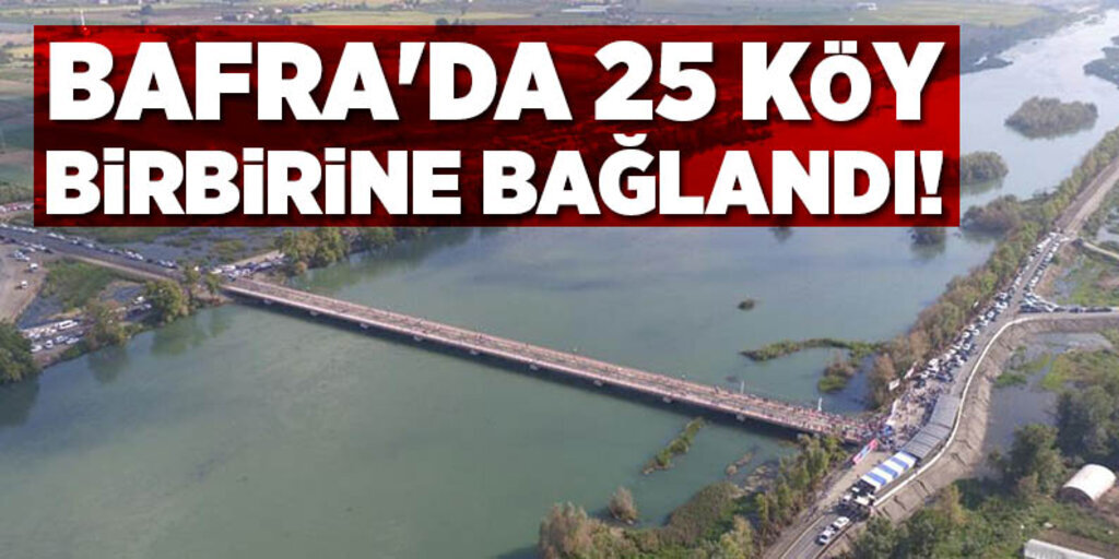 Bafra'da 7.5 milyonluk dev yatırımın açılışı yapıldı