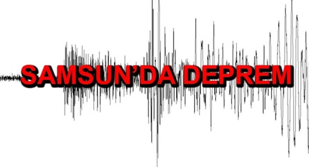 Bafra'da hafif şiddetli deprem