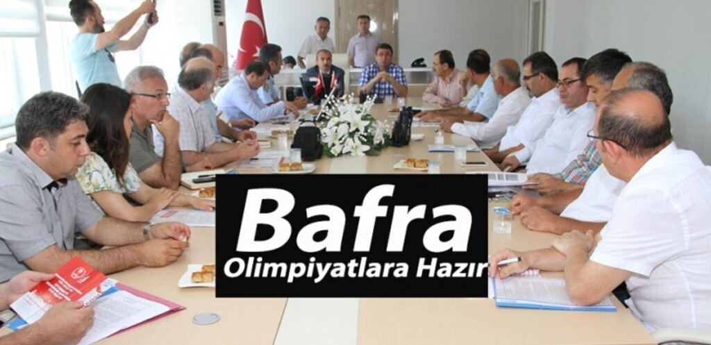 Bafra'da Olimpiyat Hazırlıkları Tamamlandı