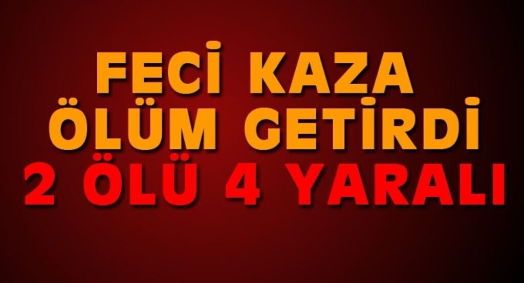 Bafra'da trafik kazaları: 2 ölü, 4 yaralı