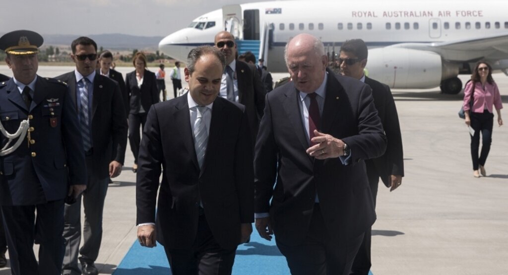 Bakan Kılıç Avustralya Genel Valisini karşıladı