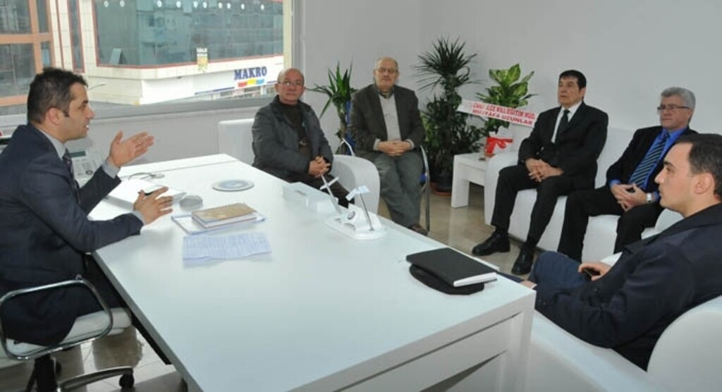 Balkan Göçmenleri Federasyonu’ndan Usta'ya ziyaret