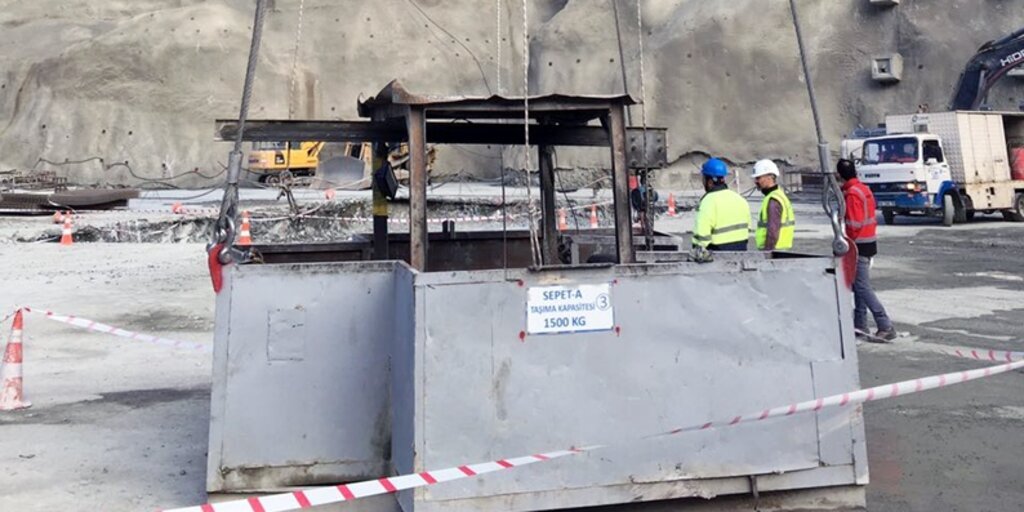 Baraj inşaatında iş kazası: 1 ölü, 3 yaralı