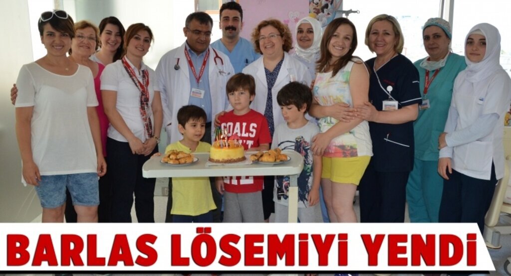 Barlas lösemiyi yendi