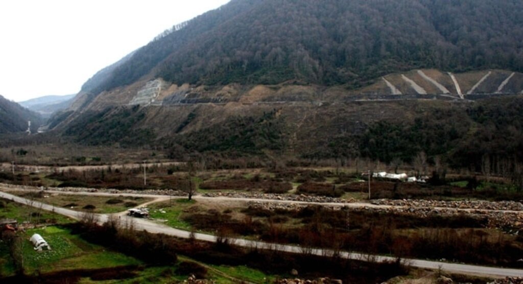 Bartın'da baraj yolu projesi