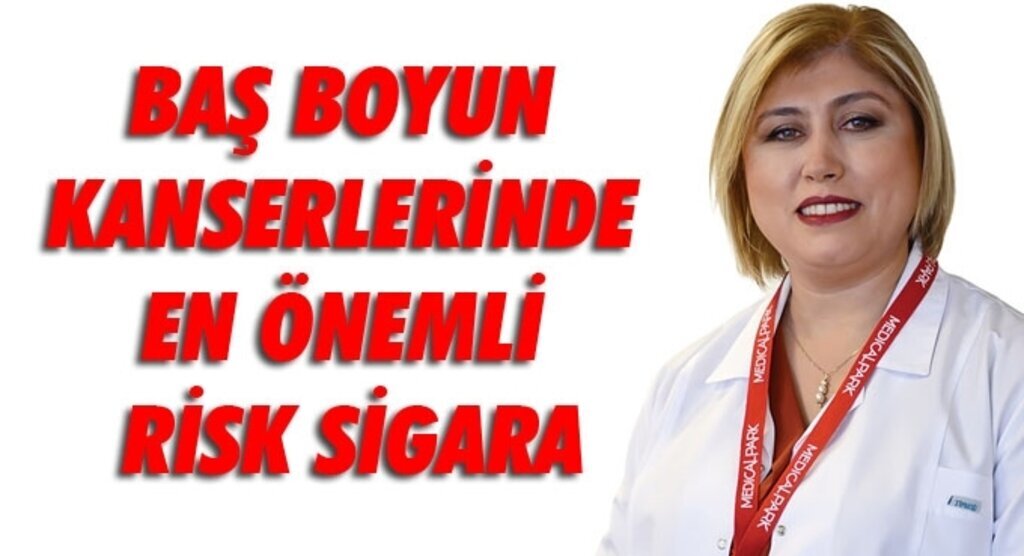 Baş boyun kanserlerinde en önemli risk sigara