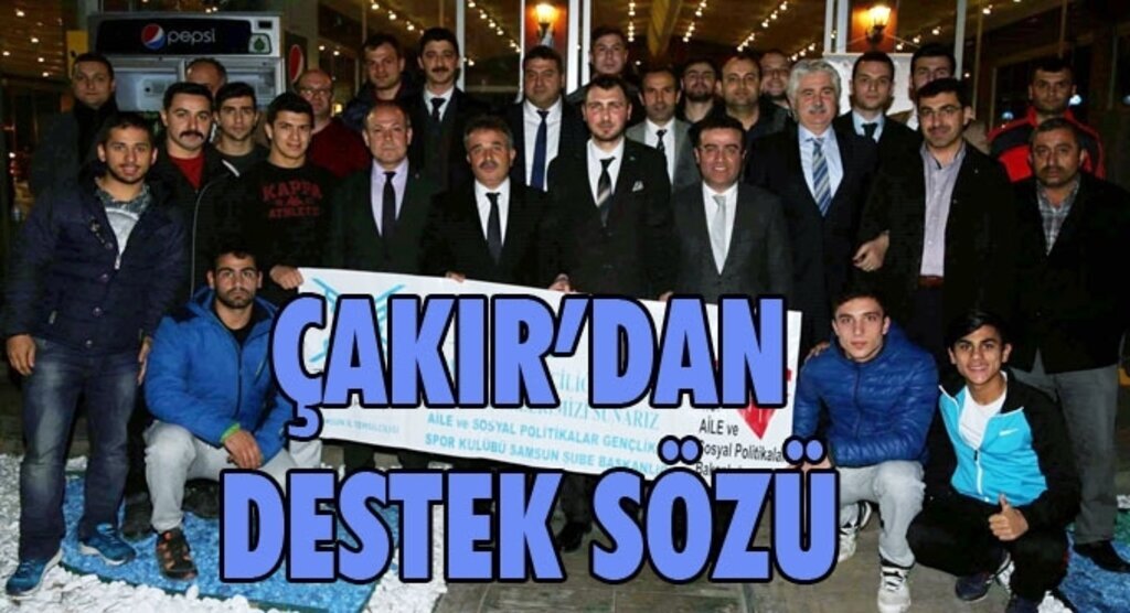 Başarılı sporculara destek sözü