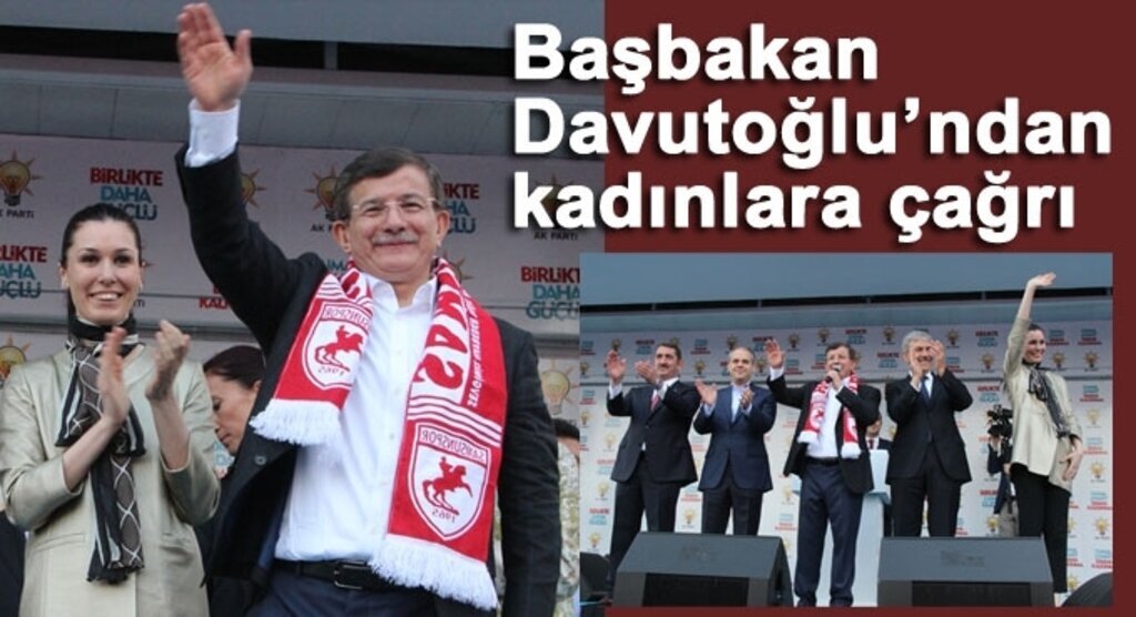 Başbakan Davutoğlu, Çiğdem Karaaslan için destek istedi
