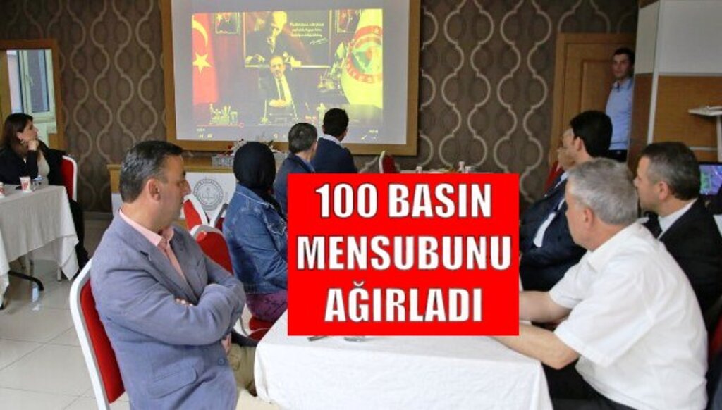 Bafra Belediyesi 100 Basın Mensubu Ağırladı