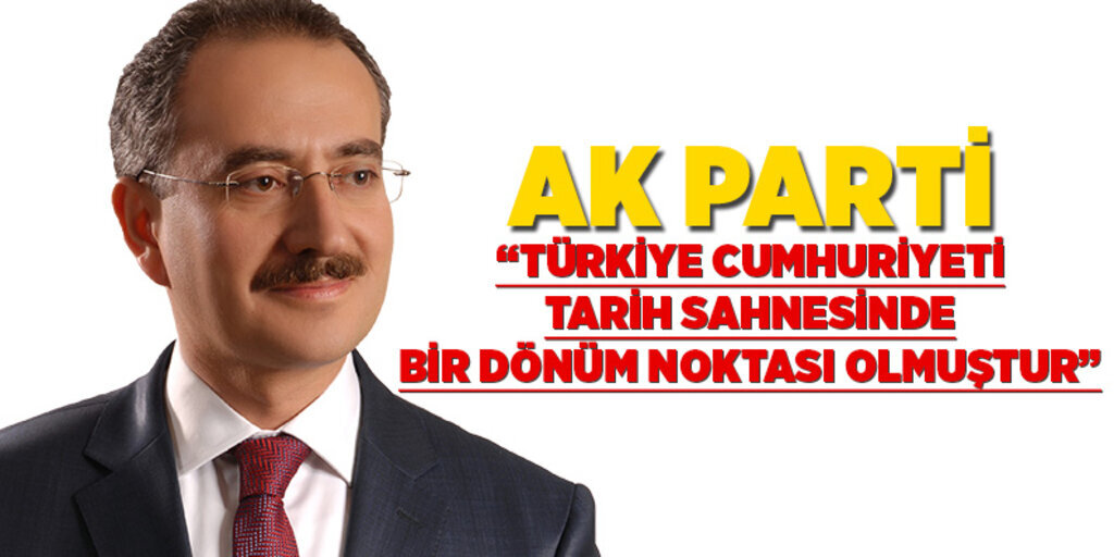 Başkan Dündar'ın AK Parti'nin 15. kuruluş yıldönümü mesajı 
