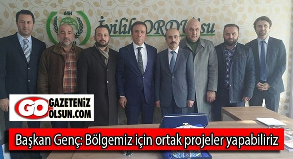 Başkan Genç: Bölgemiz için ortak projeler yapabiliriz