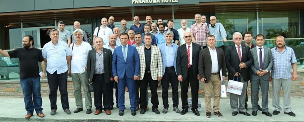 Başkan Genç gazetecilerle buluştu, projelerini ve Samsun için önerilerini paylaştı 