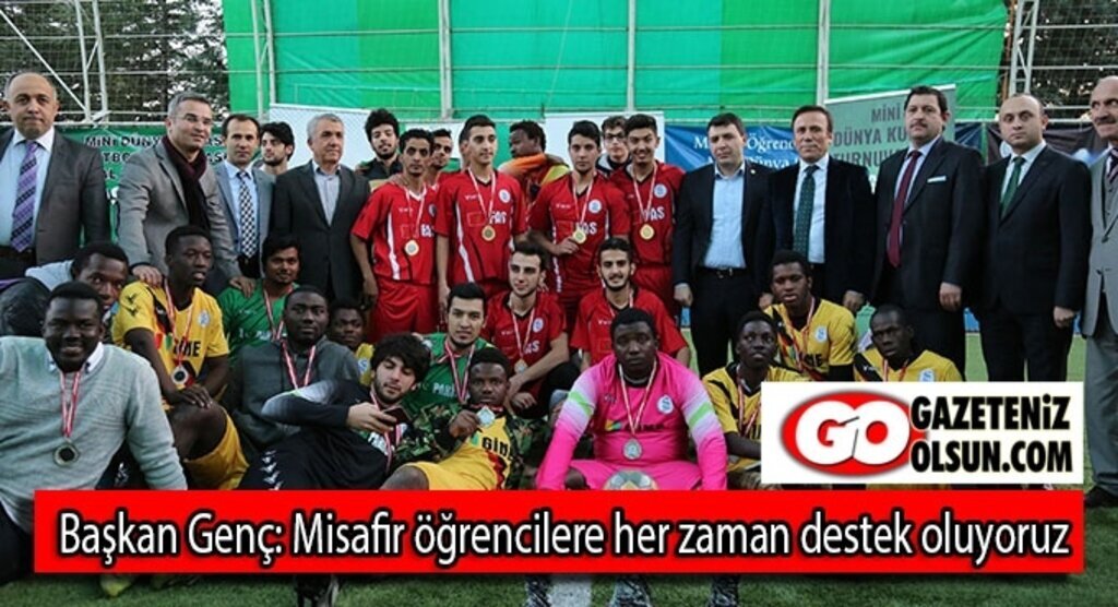 Başkan Genç: Misafir öğrencilere her zaman destek oluyoruz