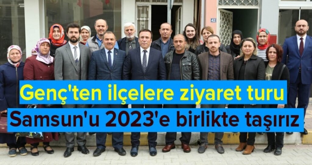 Başkan Genç'ten ilçelere ziyaret turu