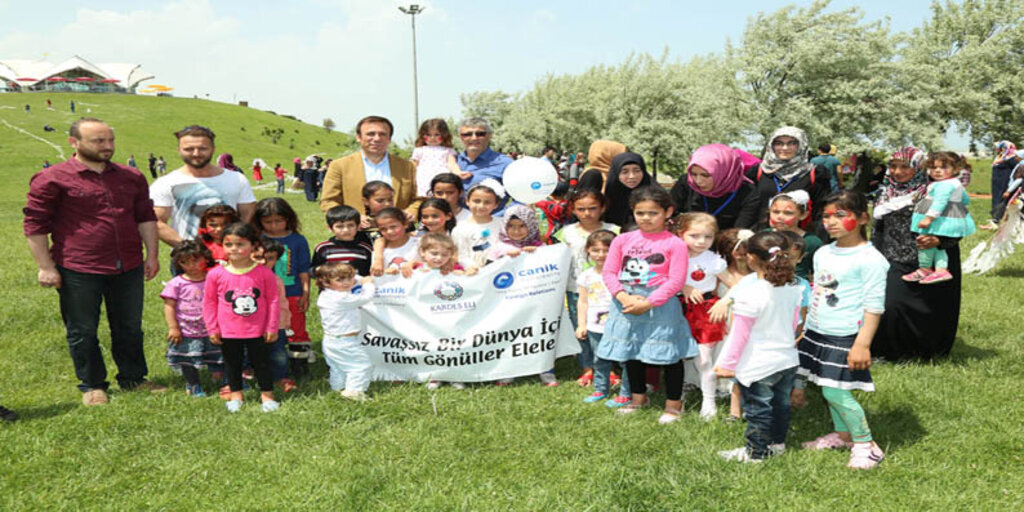 Başkan Genç’ten misafir yetim çocuklara kardeş eli