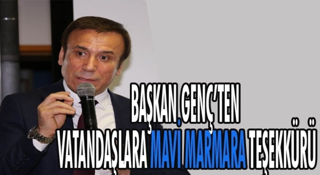 Başkan Genç’ten vatandaşlara Mavi Marmara teşekkür