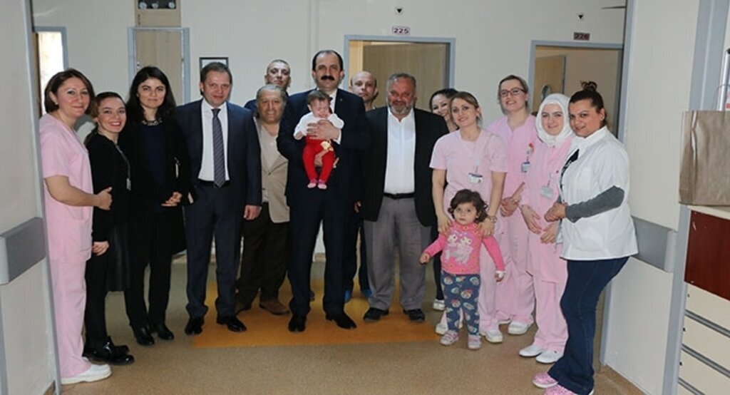 Başkan Göksel’den Kanser hastalarına ziyaret