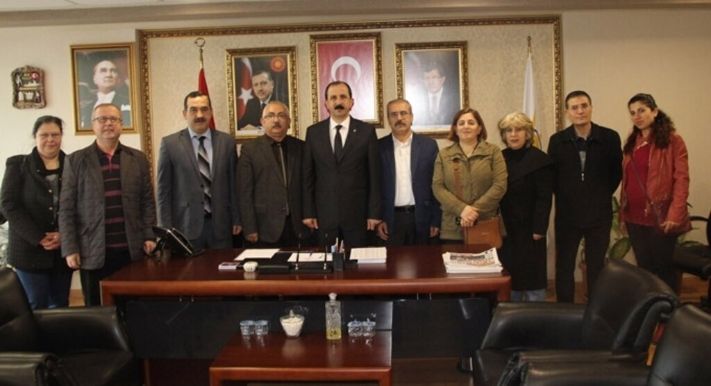 Başkan Göksel'e 'Hayırlı Olsun' ziyaretleri sürüyor