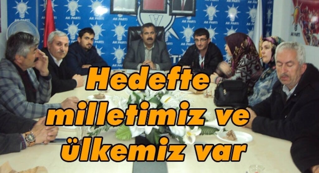 Başkan Hami Karakaş: Hedefte millet ve ülke var