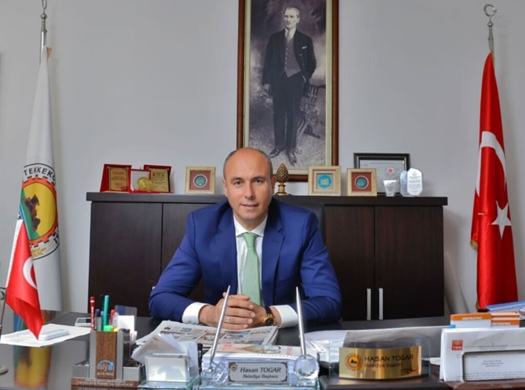 Başkan Hasan Togar'dan 29 Ekim kutlama mesajı