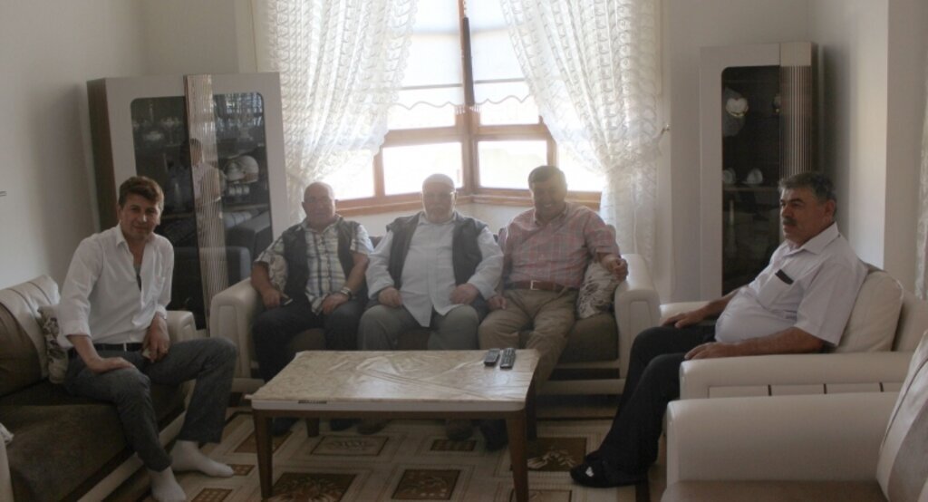 Başkan İkiz Kaplan ailesini ziyaret etti