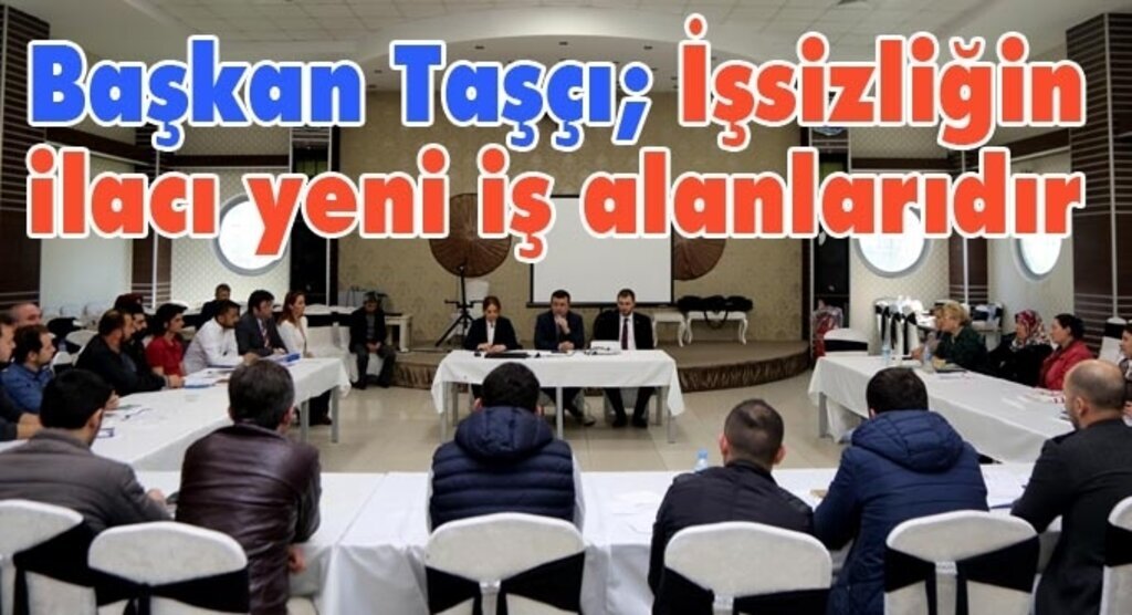 Başkan İshak Taşçı kursiyerle buluştu