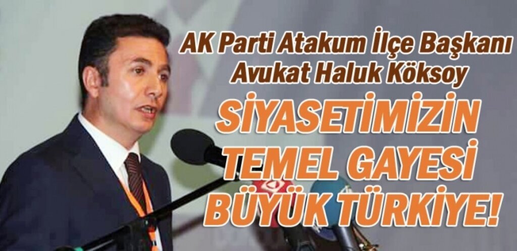 Başkan Köksoy: Siyaseti mevki hırsı için yapmıyoruz