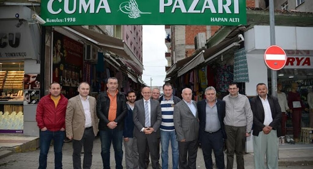 Başkan Kul'dan 'Pazar' turu