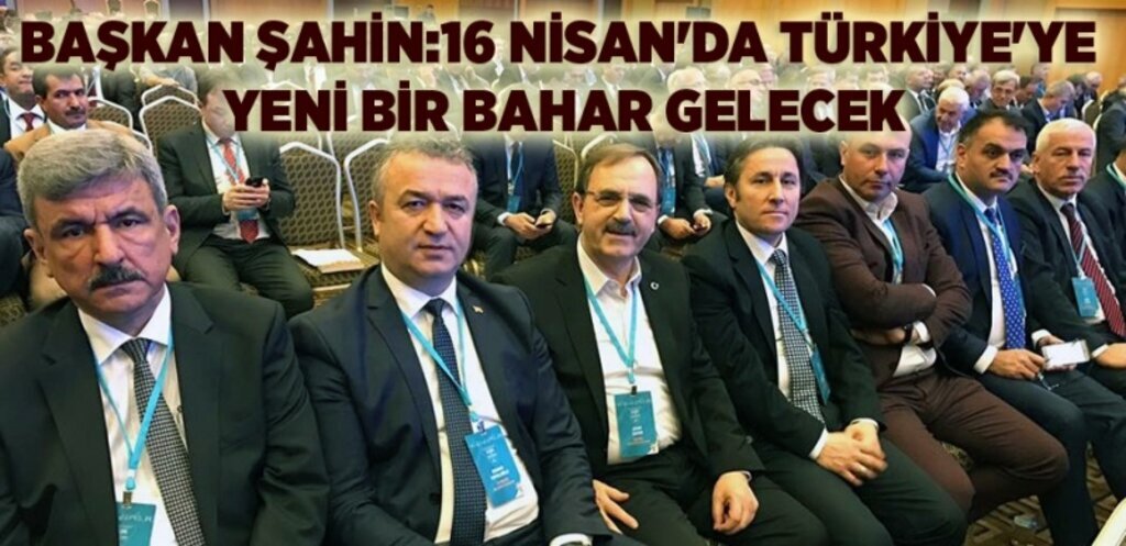 Başkan Şahin: Evet ile Türkiye tüm zincirlerini tamamen kıracaktır