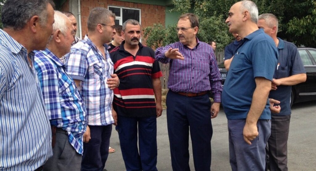 Başkan Şahin ziyaretlerine Mevlana mahallesi ile devam etti