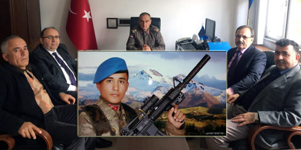 Başkan Şahin'den Gazi Korkmaz'ın ailesine 'geçmiş olsun' ziyareti