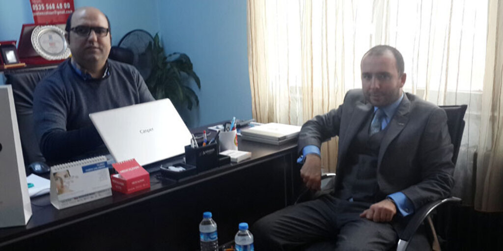 Başkan Sar'dan Gazetenizolsun.com'a ziyaret