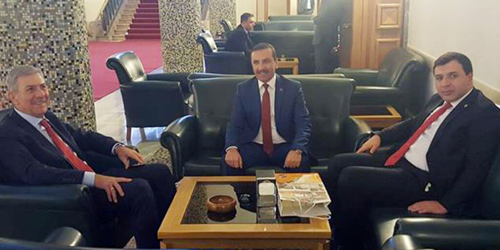 Başkan Sarıcaoğlu Ankara da bir dizi temaslarda bulundu