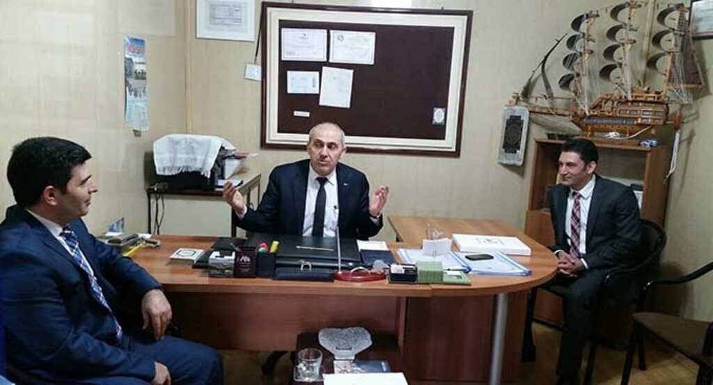 Başkan Semiz'i Müdür Küçük ziyaret etti