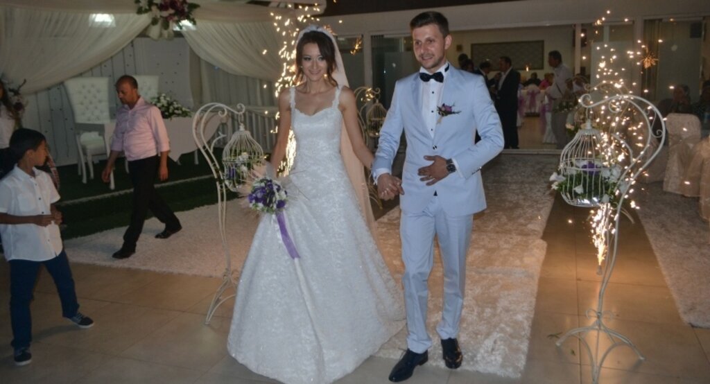 Başkan Semiz'in oğlu dünya evine girdi