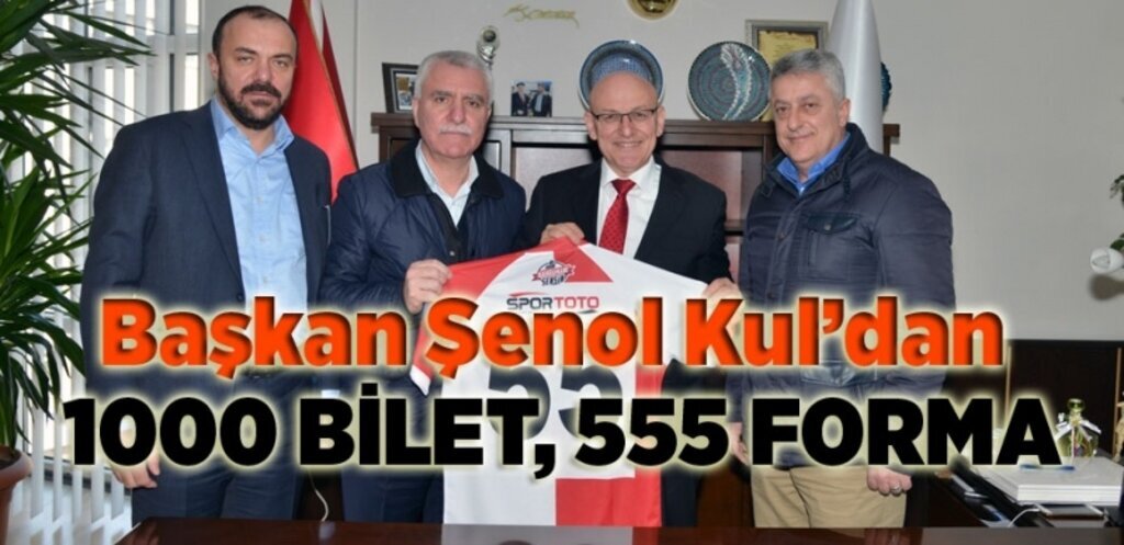 Başkan Şenol Kul’dan Samsunspor'a destek