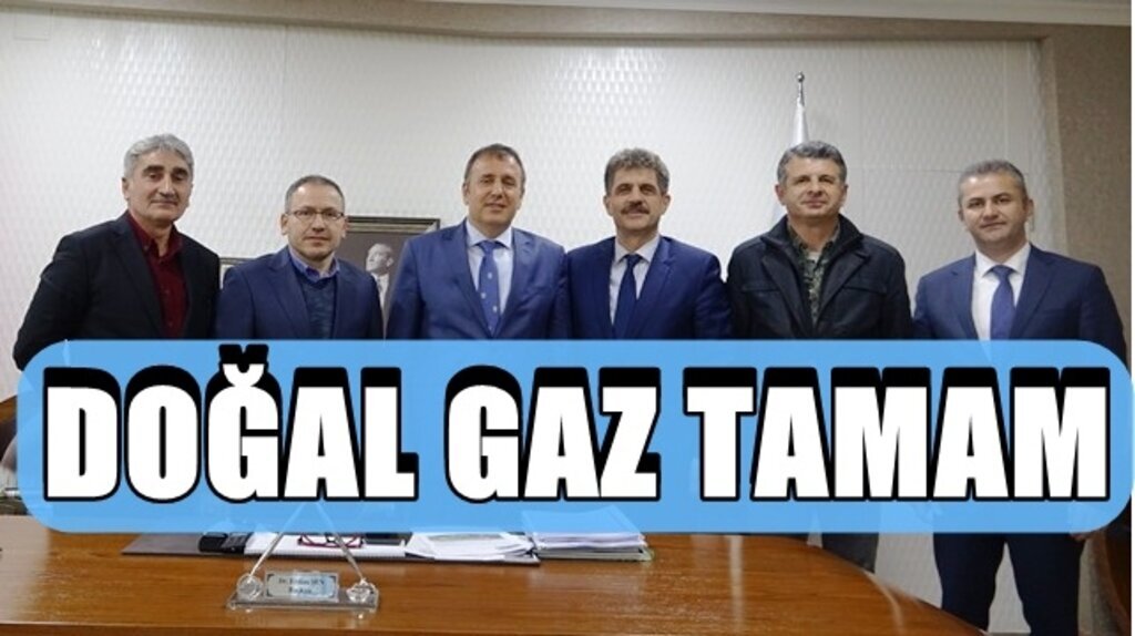 Başkan Sözü: Doğal gaz Haziran’da Kullanılacak
