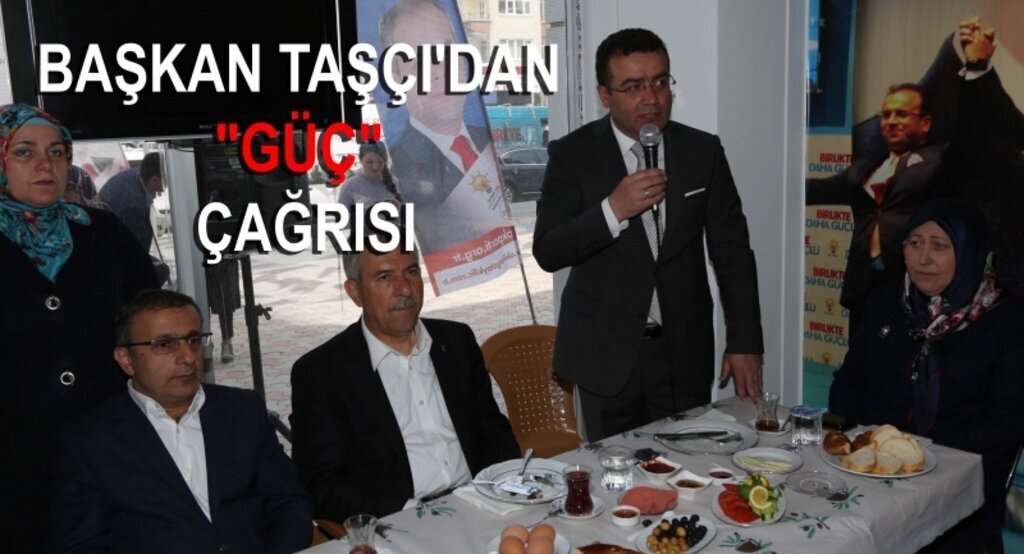 Başkan Taşçı: ‘AK Parti güçlenirse, Türkiye, Samsun, Atakum güçlenir'
