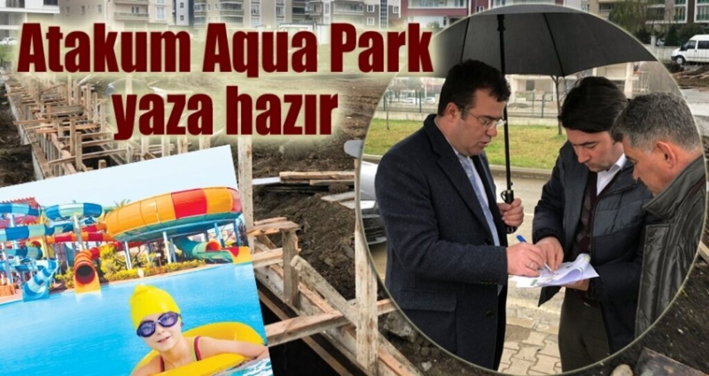Başkan Taşçı Aqua Park inşaatını inceledi