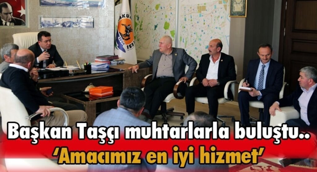Başkan Taşçı: Atakum'a en iyi hizmeti sunabilmek için çalışıyoruz