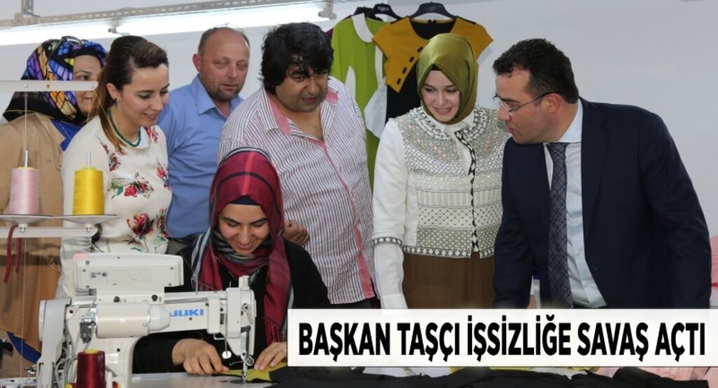 Başkan Taşçı: ‘İşsizliği ATAMEK ile yeneceğiz’