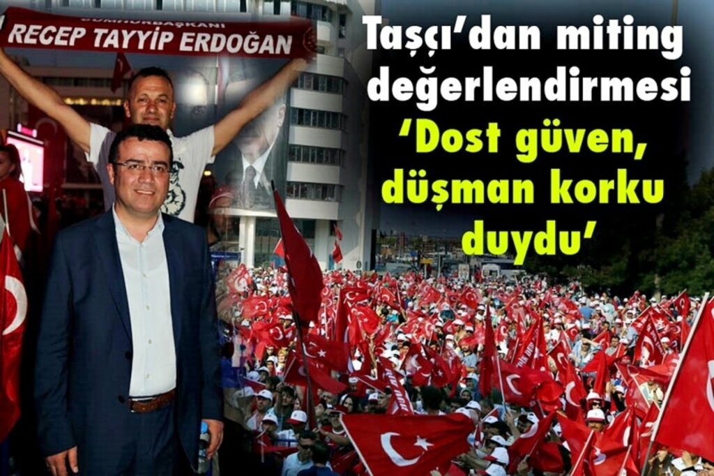 Başkan Taşcı: Tüm vatan hainlerine ciddi bir uyarıdır 