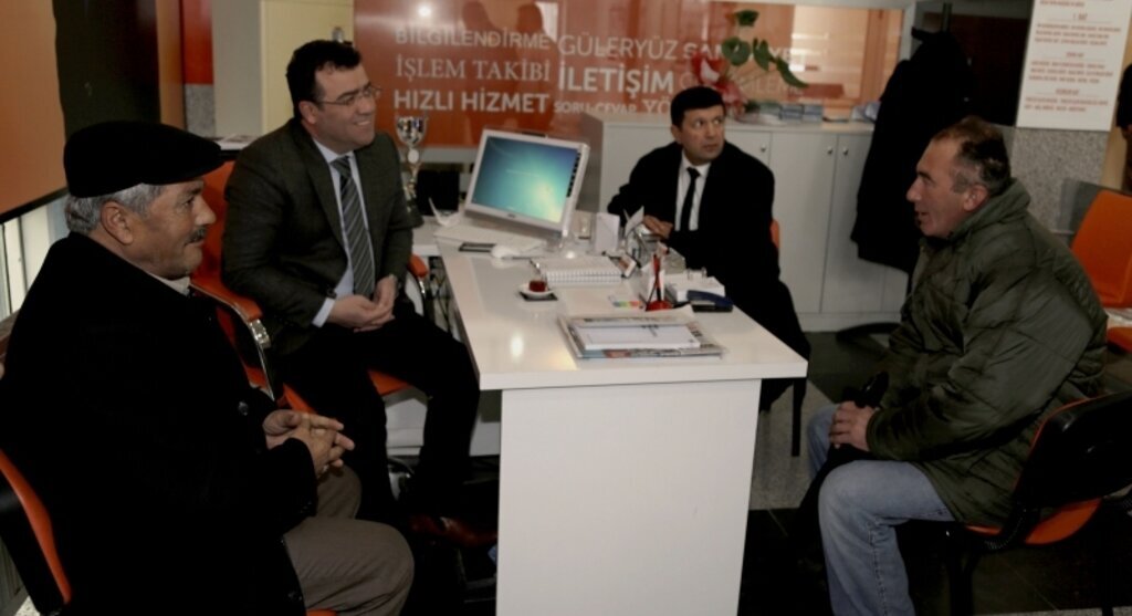 Başkan Taşçı turuncu masa’da