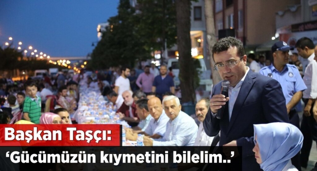 Başkan Taşçı’dan birlik mesajı