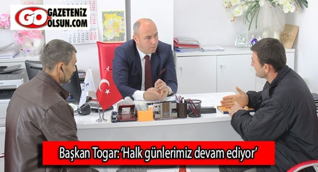 Başkan Togar: ‘Halk günlerimiz devam ediyor’